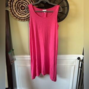 J. Jill Hot Pink Dress